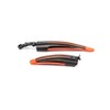 vhbw Bicycle mudguard set for front wheel, rear wheel for