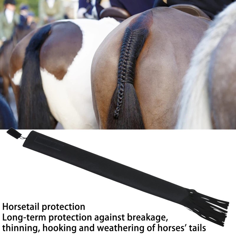 Protector de Cola de Caballo Repelente Bolsa Protectora de Cola