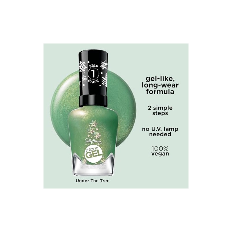 Sally Hansen Miracle Gel™, Under the Tree, Long Lasting, Gel-Like