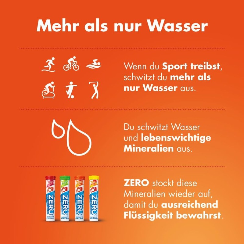 HIGH5 ZERO Elektrolyt Hydrierungstabletten mit Zusatz von Vitamin C |