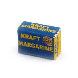 MyTinyWorld 2 x Dolls House Miniature Margarine Boxes