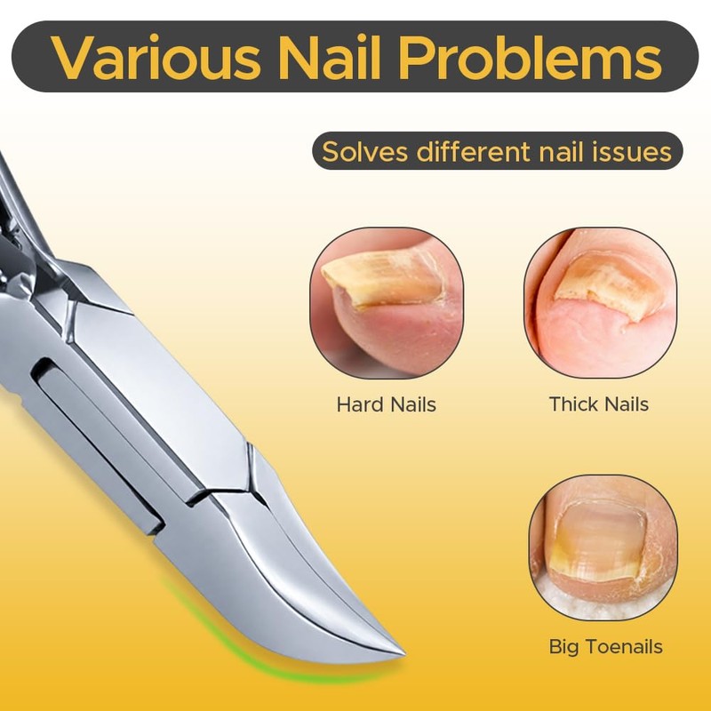 Strong Nail Cutter for Thick Toenails | Nail Clippers for