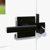 HILLMASTER Double Sided Gate Latch for Wooden Fence,Heavy Duty Swinging