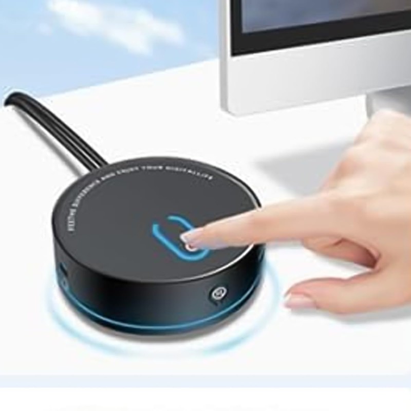 Gorise Computer Desktop External Switch PC Power Button with USB3.0