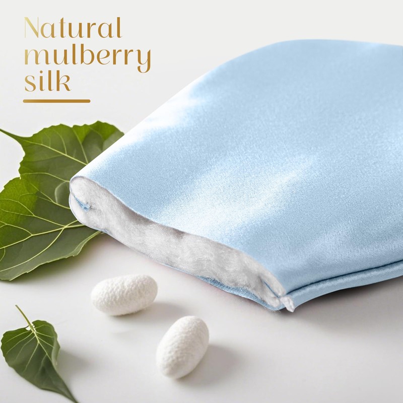 Desmend Sleep Mask Silk Plain Anti-Wrinkle Full Coverage Skin Friendly