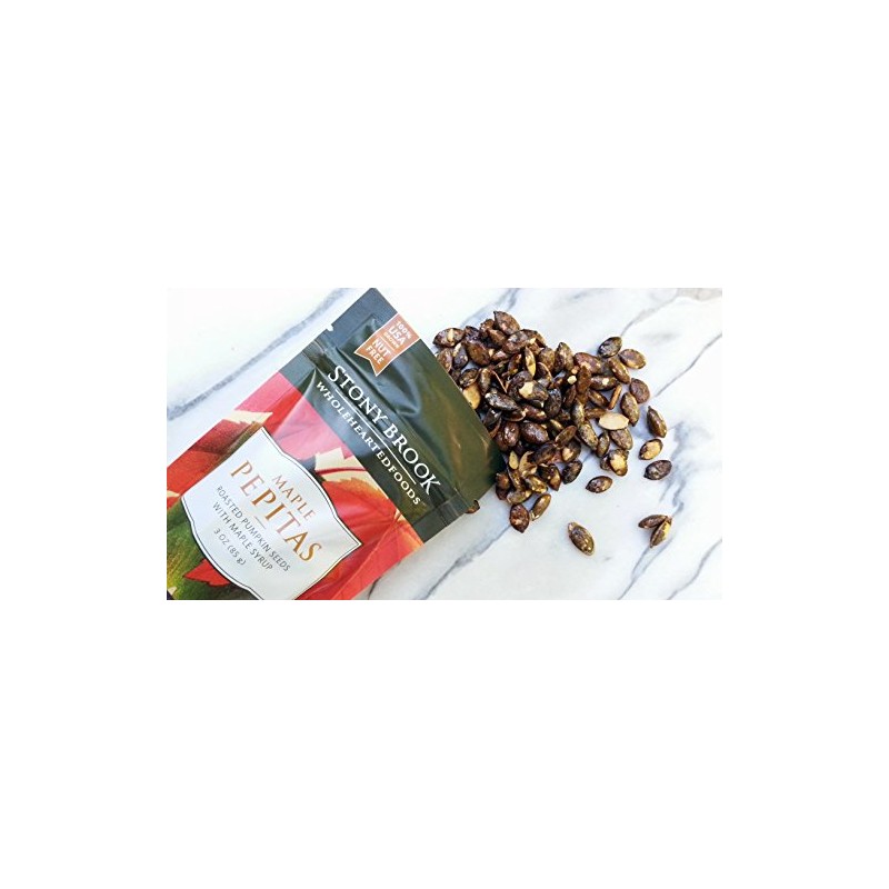 Stony Brook Maple Pepitas, 3 ounce bags (pack of 6)