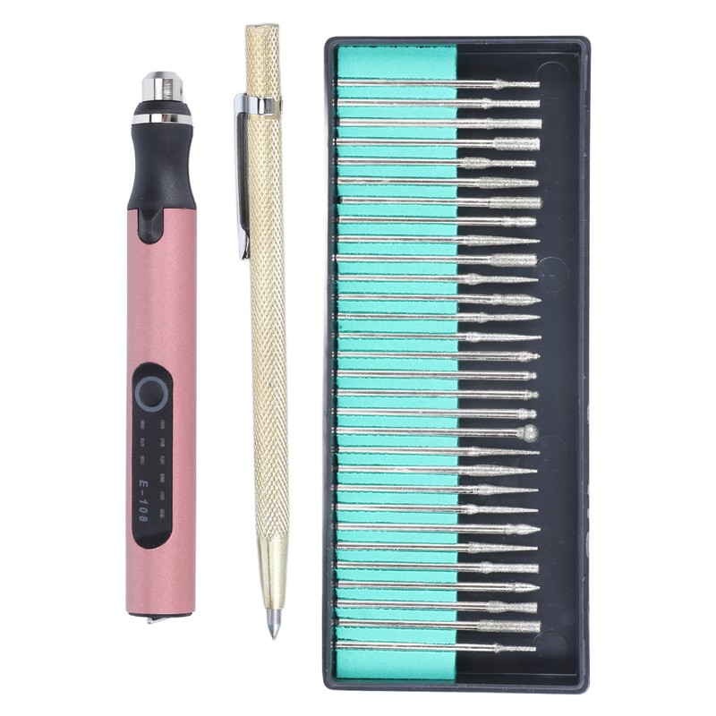 Cordless DIY Electric Engraving Pen 3.6V 8W 3 Levels Speed