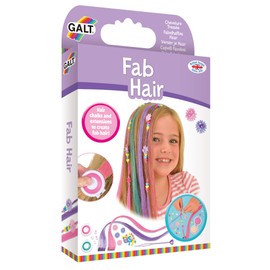 Galt Toys, Fab Hair, Hair Chalk Kit and Extensions for Children, Ages 6 Years Plus