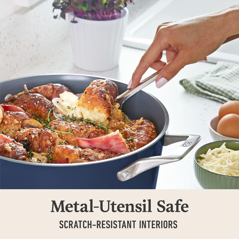 Calphalon® Premier Ceramic Nonstick 7-Qt. Dutch Oven with Lid, Midnight