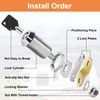 Cam Locks Keyed Alike 5/8" RV Storage Lock 4PCS RV