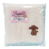 No-twist Pile Hand Towel with Cute Embroidered Dog (Toy Poodle)