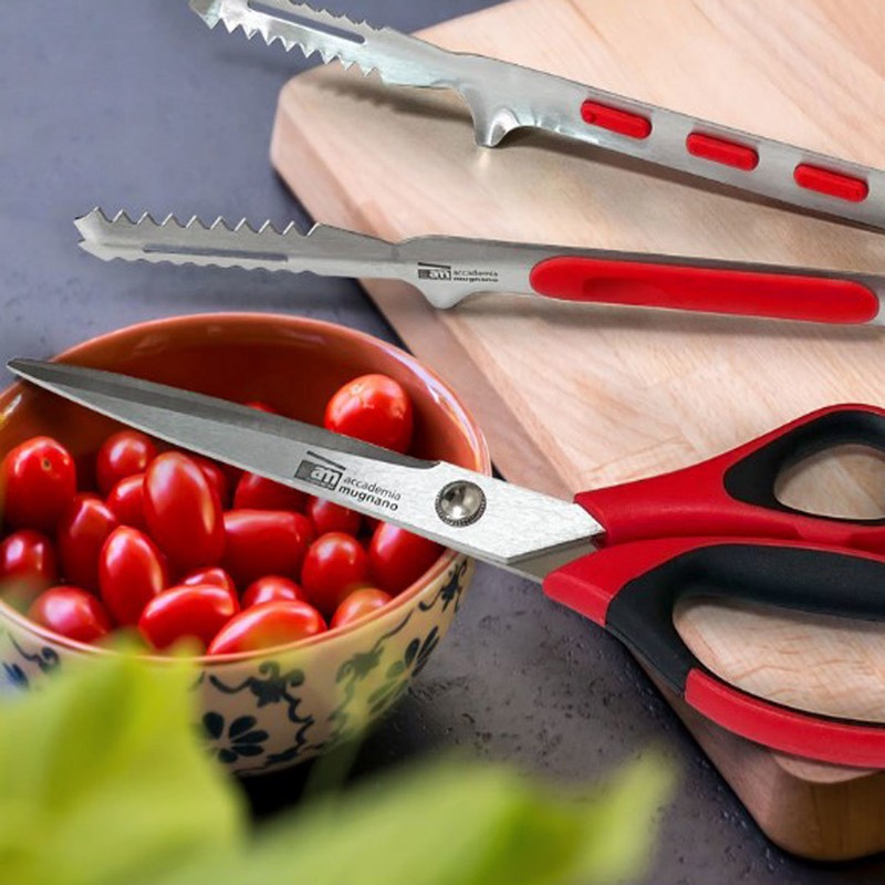 am Italy am kitchen scissors tongs 2-piece set meat scissors