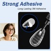 Eyeglass Nose Pads 10 Pairs Silicone Anti-Slip Stick-On Airbag Pads