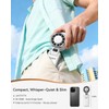 ELORTI Portable Fan, Mini Fan, Personal Fan with Turbo &