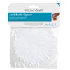 KitchenCraft KCJAR Rubber Jar Opener Grip, 15 cm, White