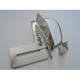 NGOSEW Sewing Machines Raw Edge Plain Tape Binder Binding Attachment for Flat Bed Industrial Sewing Machines (2")