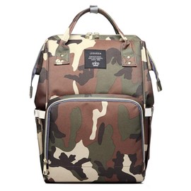 Armbq Camo Diaper Bag Backpack Multi-Function Diaper Bag for Baby Care Essentials Waterproof Travel Baby Bag for Mom Dad