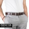 Linden Man Leather Belt Mens Belt Men Genuine Cow Leather