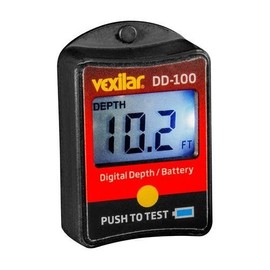 Vexilar DD-100 Digital Depth and Battery Gauge by Vexilar