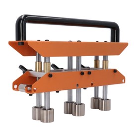 Three Station Roller Bender, 0-90° Bending Angle Bending Metal Roofing Materials, Adjustable for Making 1/2 to 5 (13 to 130 MM) Bends, Large Sheet Metal Bender