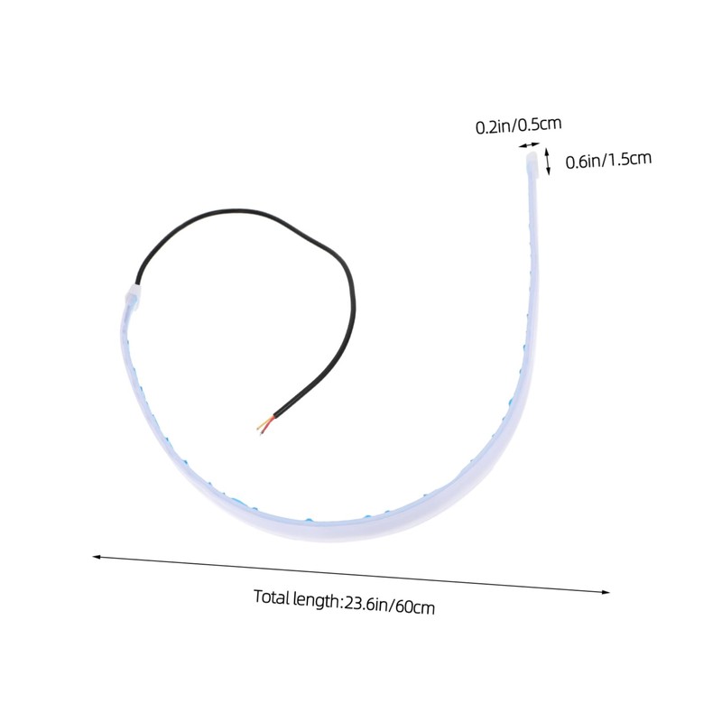 Gatuida Upgrade Your Car 2pcs Car Decorative Light Bar Led