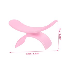 Vaguelly Nail Arm Rest U Shape Manicure Cushion Lightweight Portable Nail Art Holder for Salon Use Compact and Convenient Manicure Tool