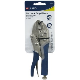 Allied Tools 90539 5-Inch Lock Grip Pliers with Cutter, 1-Pack