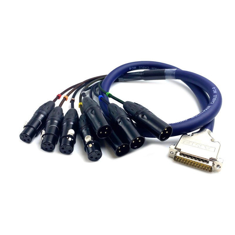 Fupiomeef 3.28ft DB25 to XLR Snake Cable, DB25 Male to