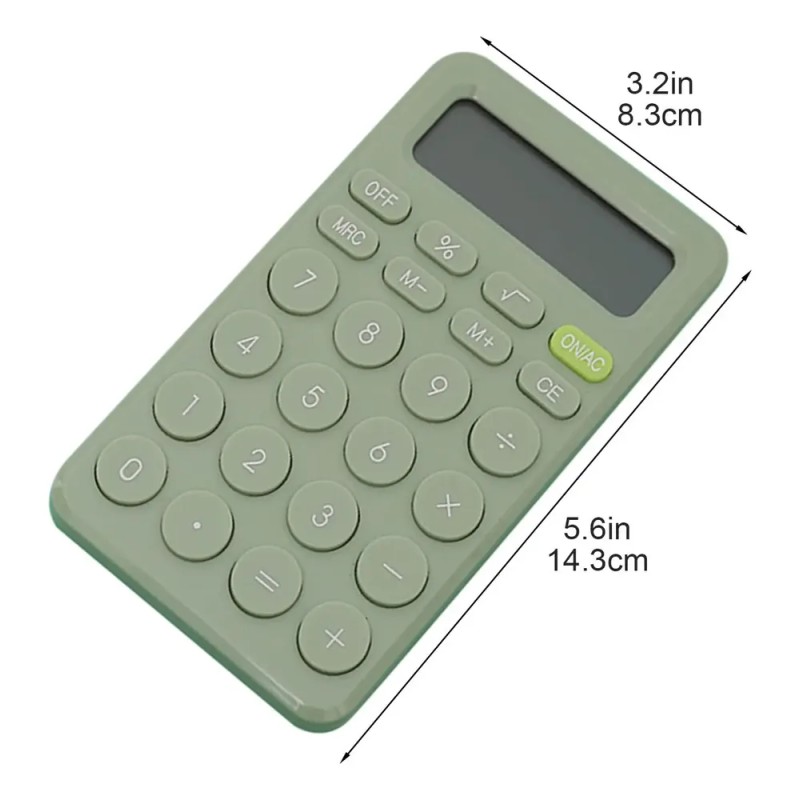 Calculadoras Estándar Básicas Con Pantalla Lcd De 8 Dígitos