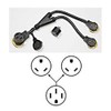 Arcon 17341 Multi-Max Generator Y-Adapter Cord 50 Amp 14-50P Male