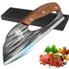 Rusted, Labour-Saving Full-Bladed Chopper Knife - Ergonomic Design for Cooking