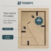TENIBYC 5x7 Oak Picture Frame with HD Glass - 3pk,