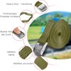 6 x Clamp Lock Straps, Lashing Straps, for up to