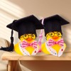 CoFuBcad Graduation Ducks Car Dashboard Decorations 2 Pack Rubber Duck