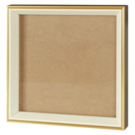 marysgift Square Picture Frames 6x6 Inch Photo Frame with Mount for Home Decoration, Brown, 6x6