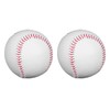 ANCLLO 2PCS Adult Baseball Soft Leather Sports Practice Training Softball