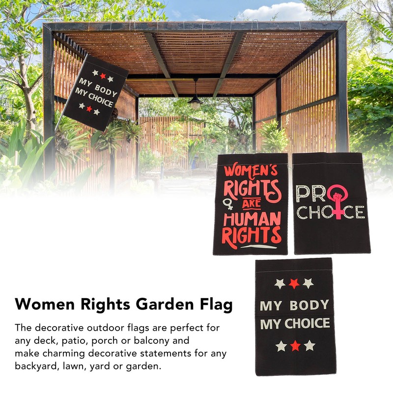 Abortion Bill Garden Flag Women Rights Garden Flag Outdoor Abortion