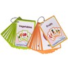 Richardy Fruits,Vegetables 2 Sets of English Flash Cards Kids Pocket