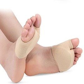 Pedimend Gel Pad Metatarsal Sleeves (2PAIR) - Metatarsal Pads for Forefoot Pain - for Metatarsalgia, Morton's Neuroma, Plantar Warts, Corns and Sesamoiditis - Ball of Foot Cushion - Foot Care