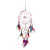 Retro Style Feather Decor Hanging Dream Catcher Wind Chimes Home
