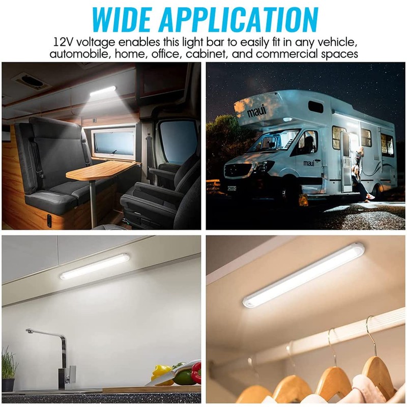 HEYOUTH 2 x 120 LED Interior Lighting, LED Interior Light