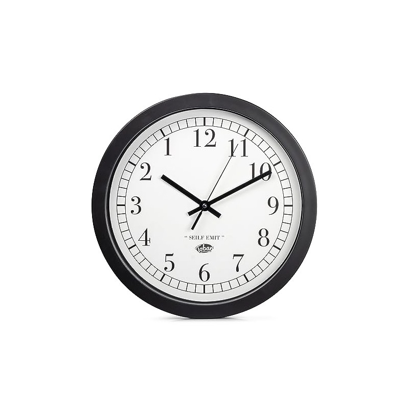 Tobar Downside Clock, Plastic, glass, Blue, 30 x 5 x