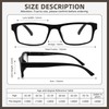 FEIVSN High Magnification Reading Glasses for Men Women with Strong