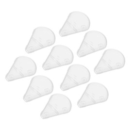 Healeved 10pcs Bristle Cover Make Makeup Brush Cover Makeup Supplies Cosmetics Brush Plastic Brush Cover Makeup Brush Cover Makeup Cover Makeup Brush Plastic Cover