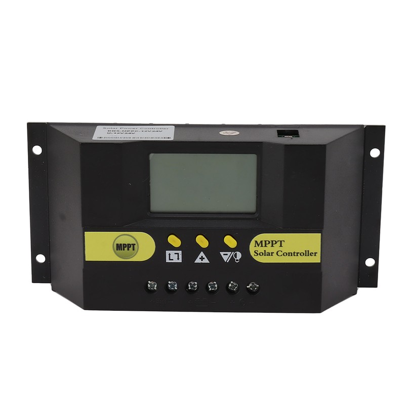 Solar Controller MPPT 12V 24V LCD Display Comprehensive Protection Functions