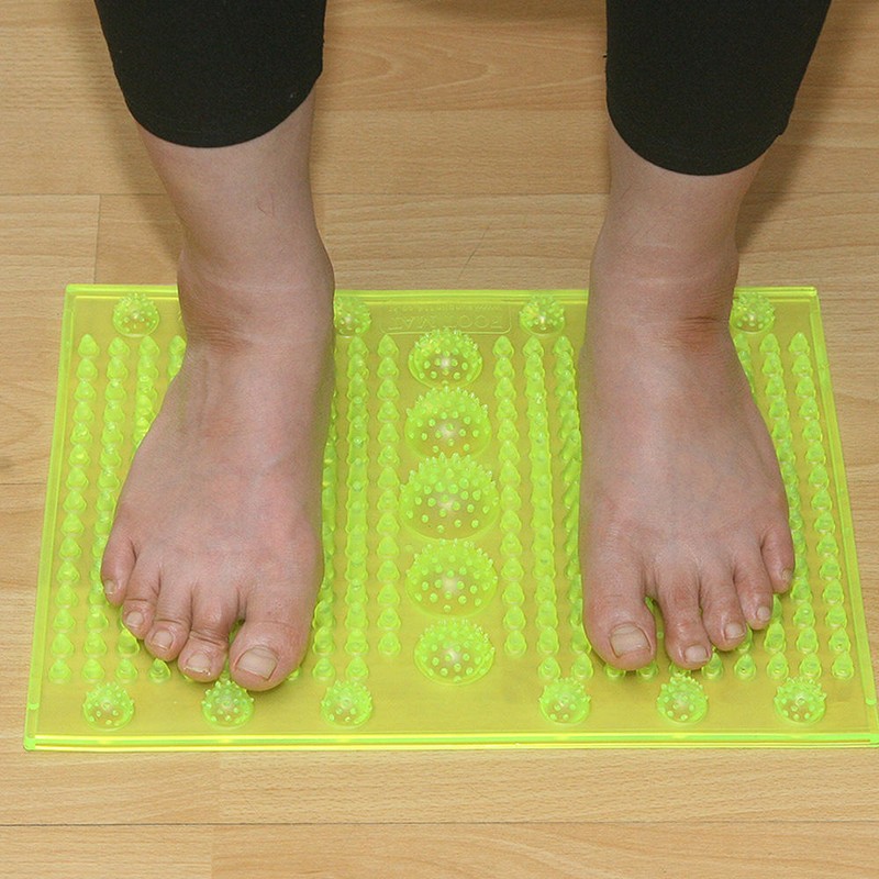 국산 푸트침 발지압매트(장) 발맛사지기 발매트 지압판 발바닥지압 Korean Foot Soaking