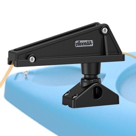 EDSRDPLT Kayak Anchor Lock System with Side Deck Mount - Durable, Easy-to-Use Anchor Lock for Small Boats and Kayaks, Single-Handed Operation, Versatile Installation
