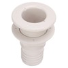 2in Through Hull Fitting Straight Drain Hose Polypropylene Inner Beam