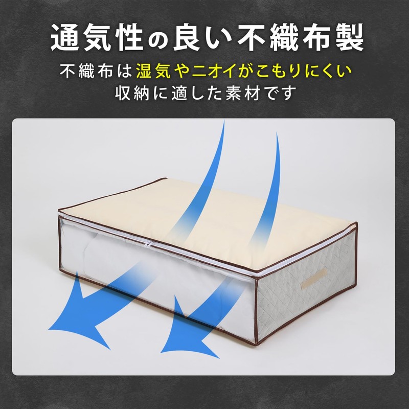 Astro Activated Charcoal Deodorizing Futon Storage Case with Odor Control