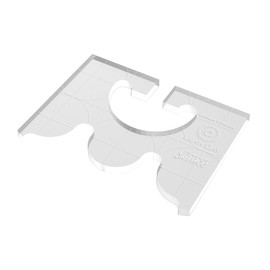 Quilting Ruler Templates for Beautiful Designs and Patterns | Quilting Ruler | Quilting Template | Quilting Ruler from The Grace Company (Circle Ruler)